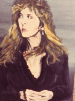 Painting I did of Stevie circa 1983