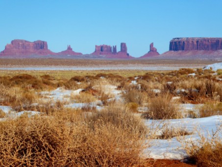 A different view of Monument Valley