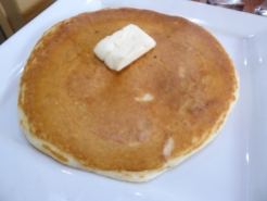 "only" a single pancake on the side!